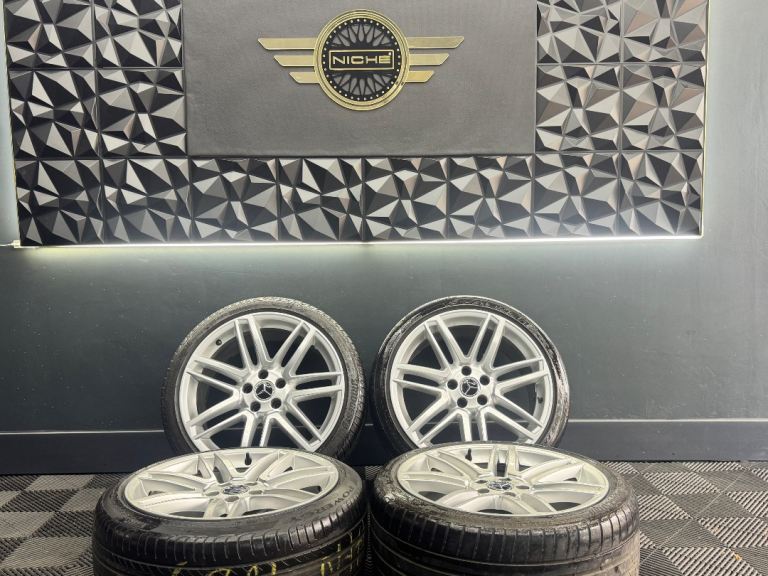 19” inch genuine ronal mercedes alloys wheels 5x112 c e v class clk slk vito cla gla 