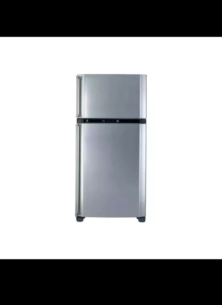 Sharp Fridge Freezer - Large Silver - Working Perfectly