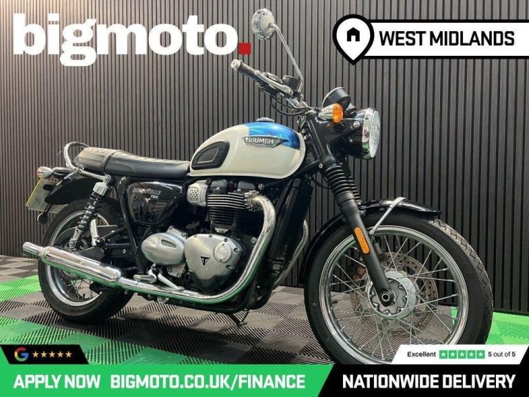 2020 70 TRIUMPH BONNEVILLE T100 FACTORY FINANCE SPECIALISTS APPLY NOW