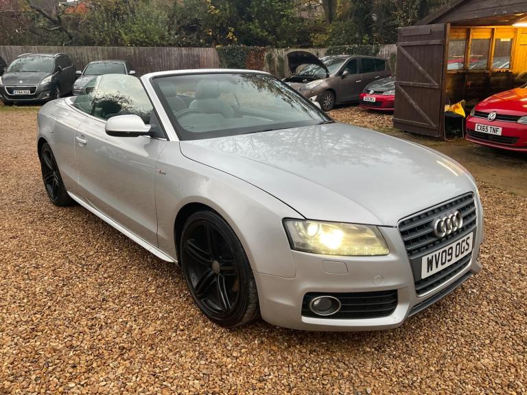 2009 Audi A5 2.0T FSI S Line 2dr CONVERTIBLE PETROL Manual