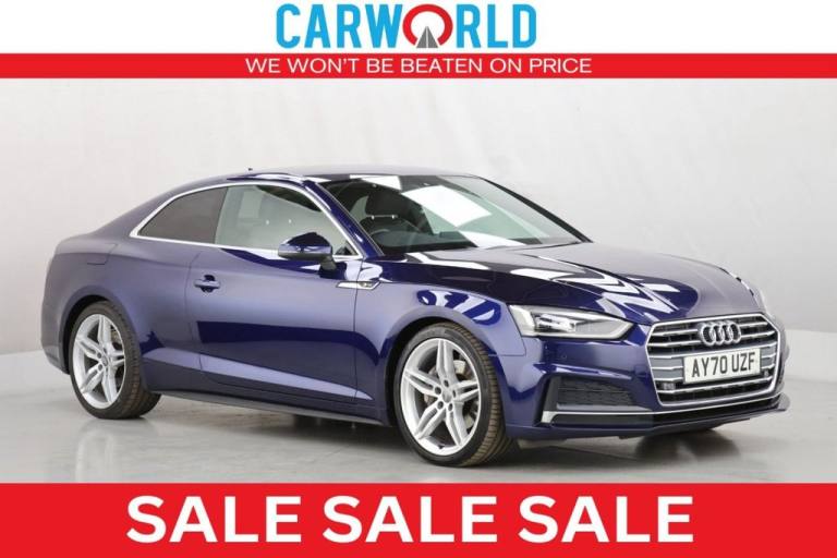 image for 2020 Audi A5 2.0 TDI 40 S line Coupe 2dr Diesel S Tronic Euro 6 (s/s) (190 ps) Coupe Diesel Autom...