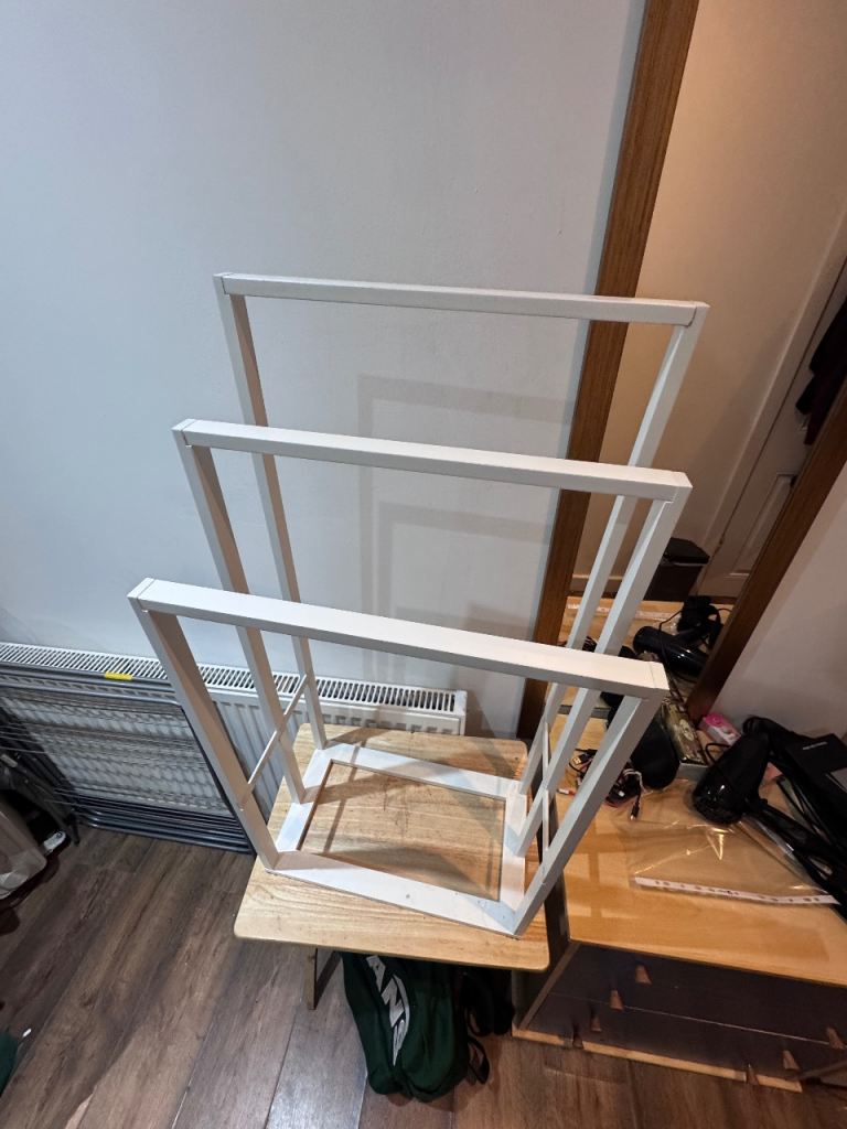 Coat stand computer table and towels rack