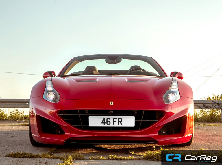 46 FR Ferrari cherished number plate personalised private registration 