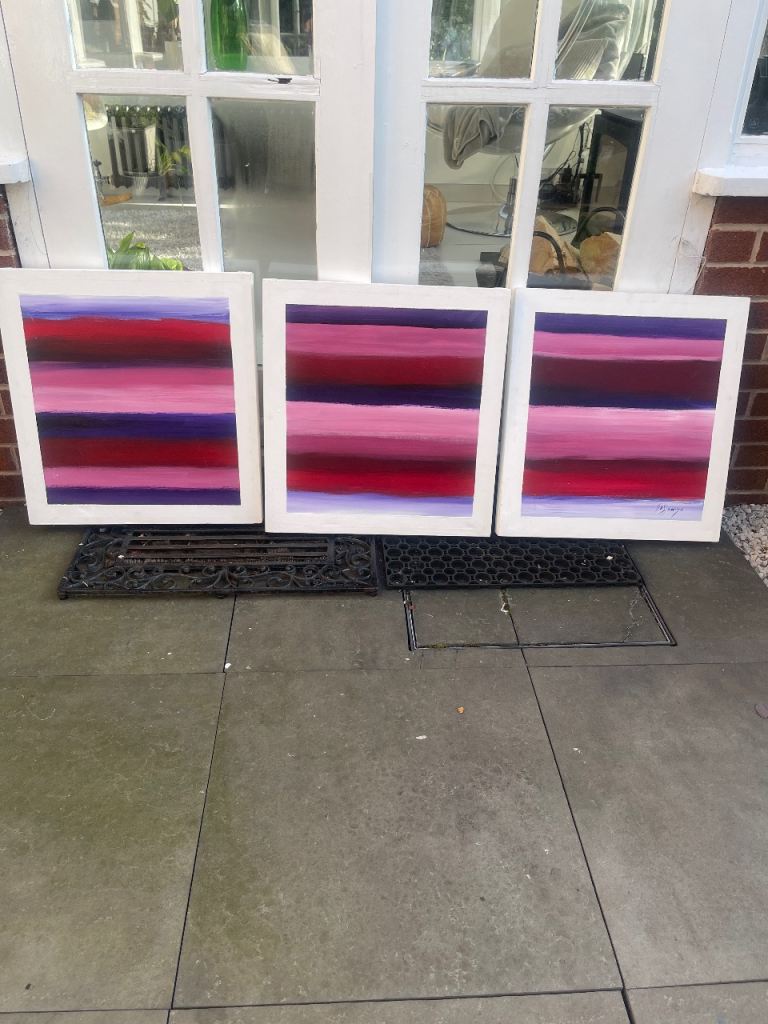 Original Pete Spowage Canvas Art Piece