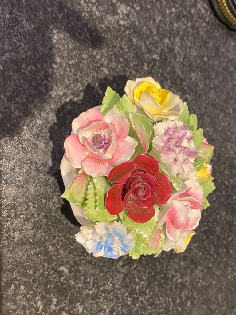 Royal Doulton flower ornament