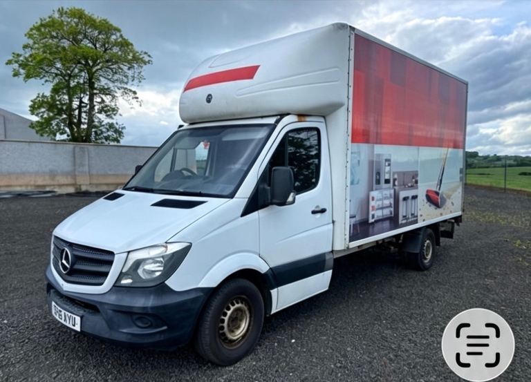 2016 Mercedes-Benz, SPRINTER, boxvan with tail lift FOR EXPORT 