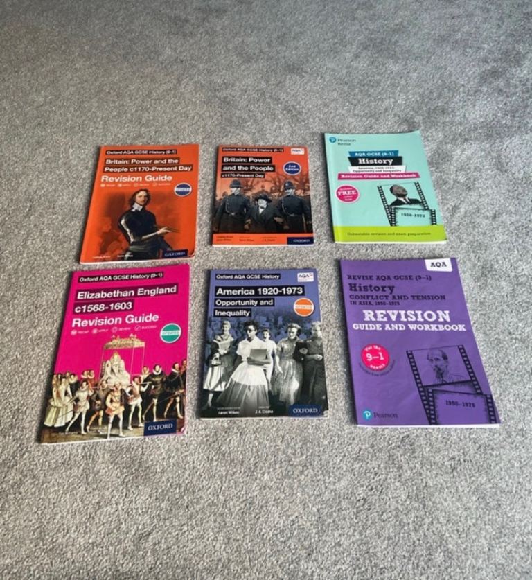 AQA GCSE History Revision Guides - Excellent Condition