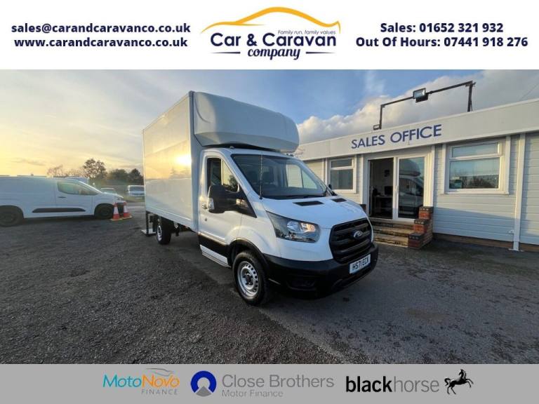 2022 71 FORD TRANSIT 2.0 350 ECOBLUE LEADER LUTON 2DR DIESEL MANUAL RWD L3 EURO 