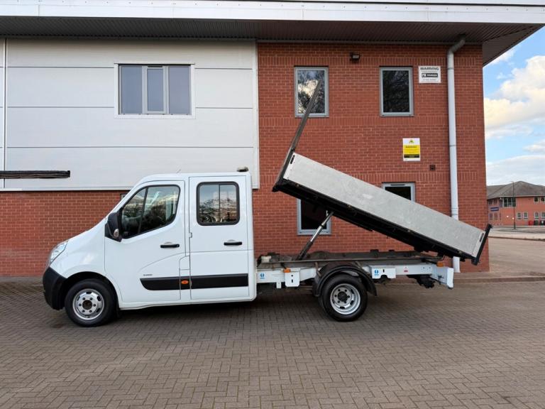 2017 Vauxhall Movano L3H1 R3500 DOUBLE CAB TIPPER 1 COUNCIL OWNER Tipper Diesel Manual