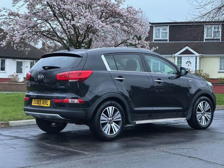 2015 Kia Sportage KX-3AWD 74,000 miles BLACK MANUAL 2.0 DIESEL CRDI LONG MOT HISTORY GOOD CONDITION