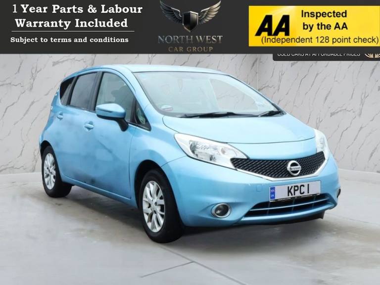 2014 Nissan Note 1.2 12V Acenta Hatchback 5dr Petrol Manual Euro 5 (s/s) (80 ps) MOT OCTOBER Hatc...