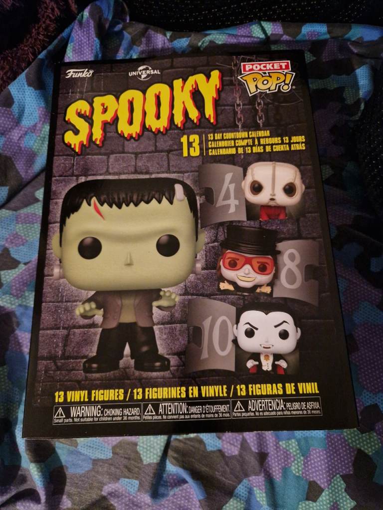 Pocket Pop! Universal horror countdown advent calendar 
