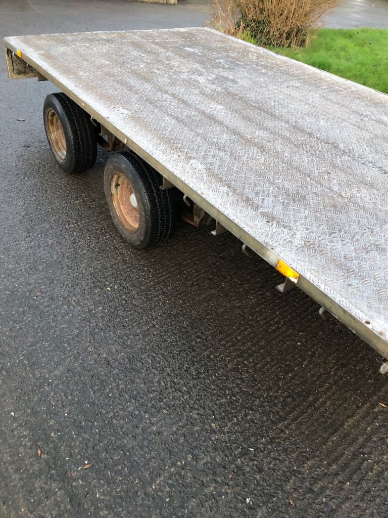 Ifor Williams flat trailer