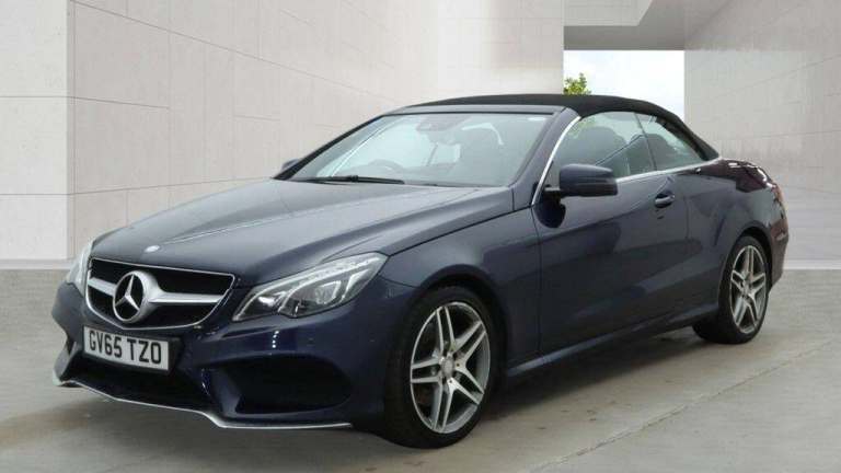 2016 Mercedes-Benz E Class E220 BlueTEC AMG Line 2dr 7G-Tronic CONVERTIBLE DIESEL Automatic
