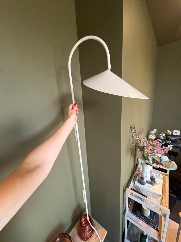 Ferm Living Arum Tall Wall Lamp - Cashmere Metal, Good Condition