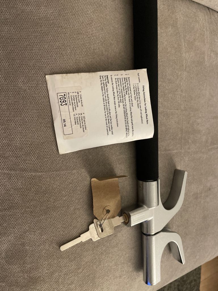 Kia picanto wheel lock
