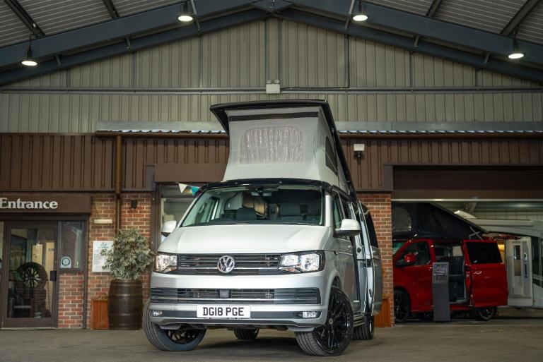 2018 Volkswagen Transporter T6 Short Wheel Base Campervan in Silver