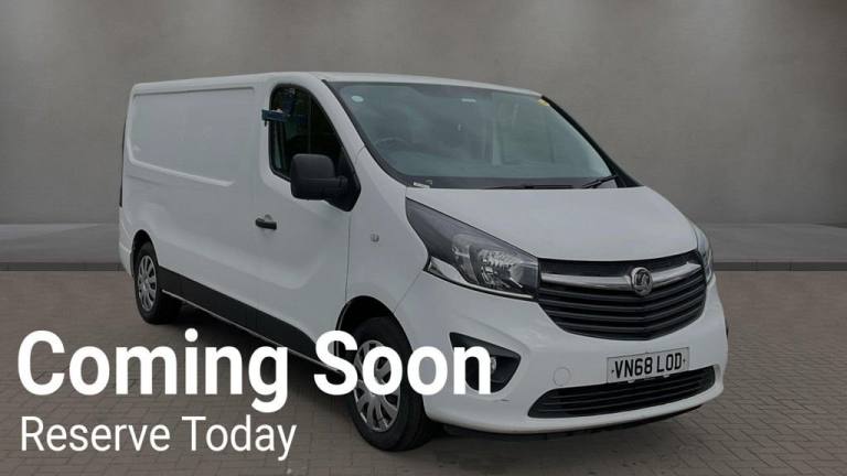2018 68 VAUXHALL VIVARO 1.6 CDTI 2900 SPORTIVE NAV LWB NO VAT VAN L2 H1 EURO 6 (