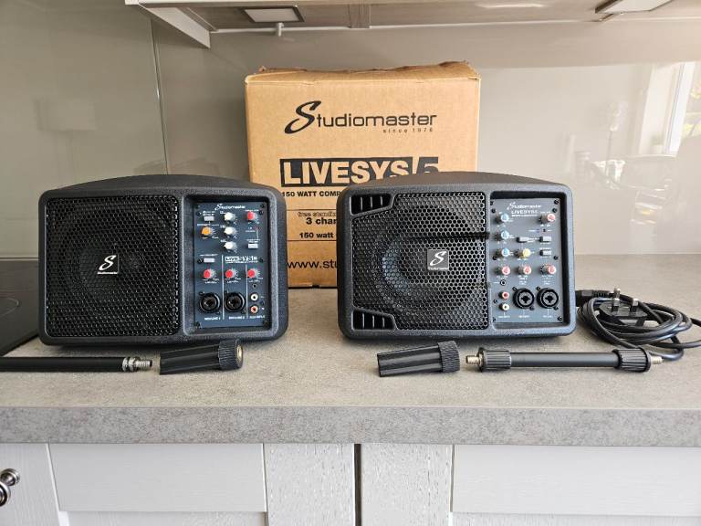 Studiomaster Livesys 5 Portable PA System - Good Condition