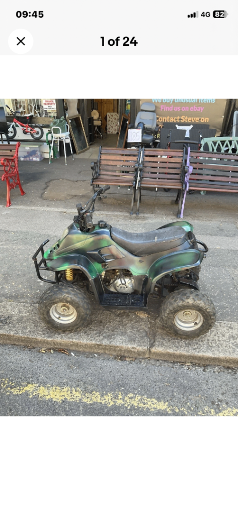 kids quad bikes 50cc - Running Fine