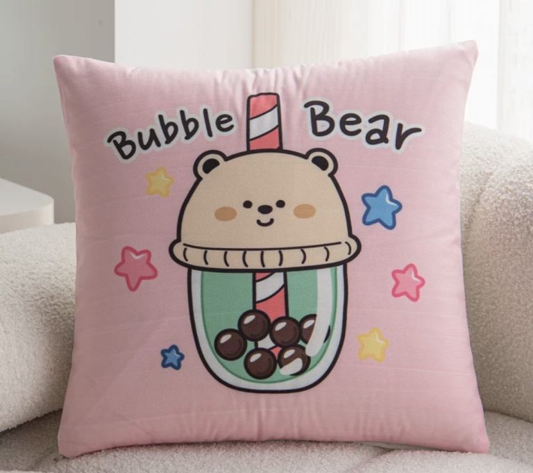 Sofa cushion cover (Bubble bear) 35x35 cm