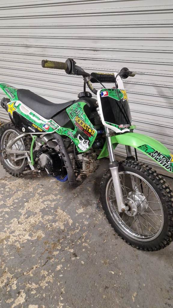 Kawasaki klx110 motorcycle 