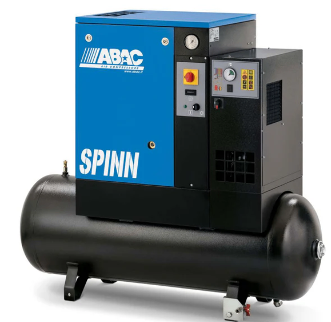 ABAC SPINN 2.2E Screw Compressor/Dryer/Receiver/single phase
