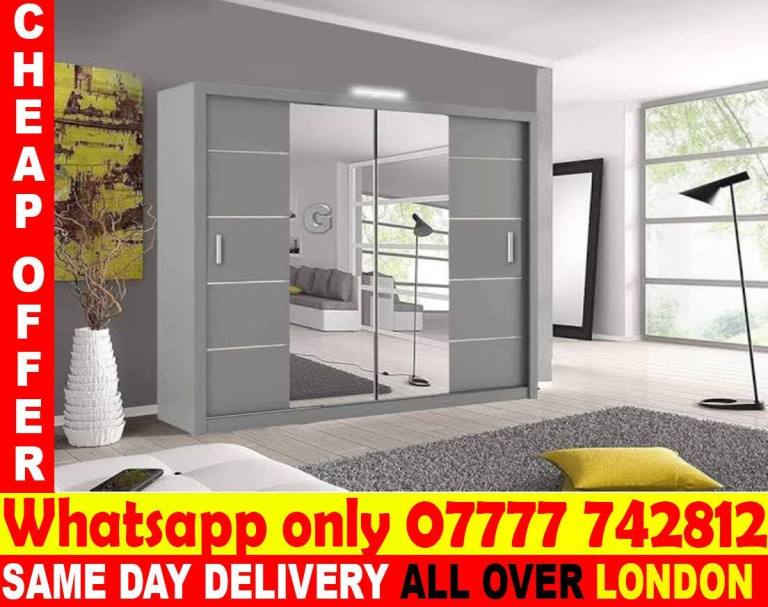 ZAM- Wardrobe – Modern Design TWO & THREE DOOR 