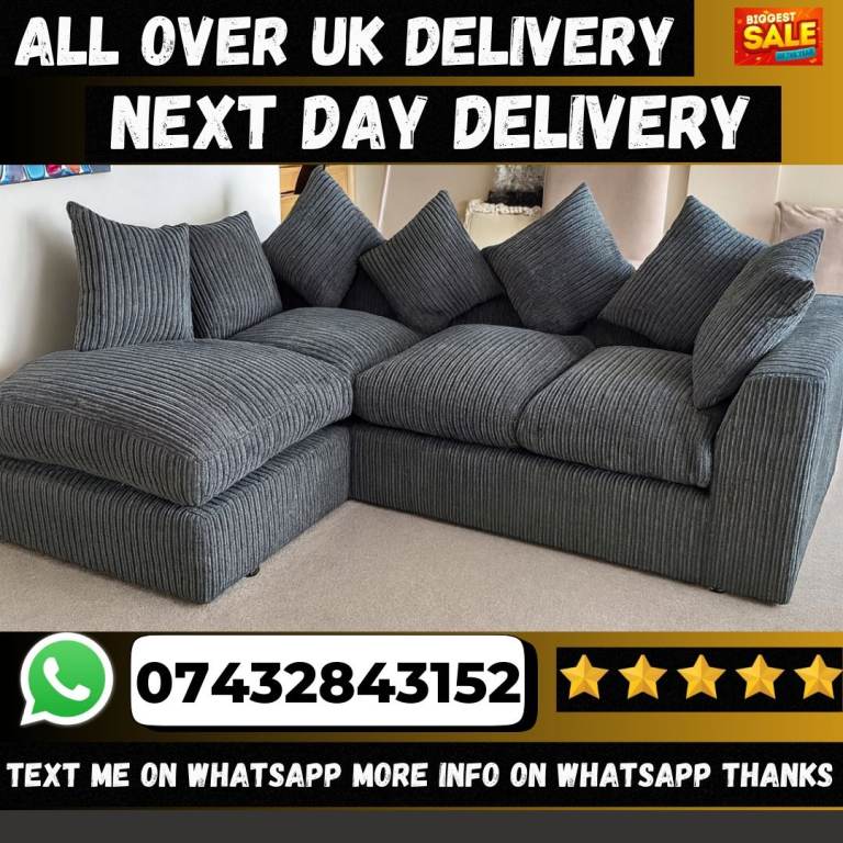 All-Over UK Delivery of Premium, Top-Quality Sofas