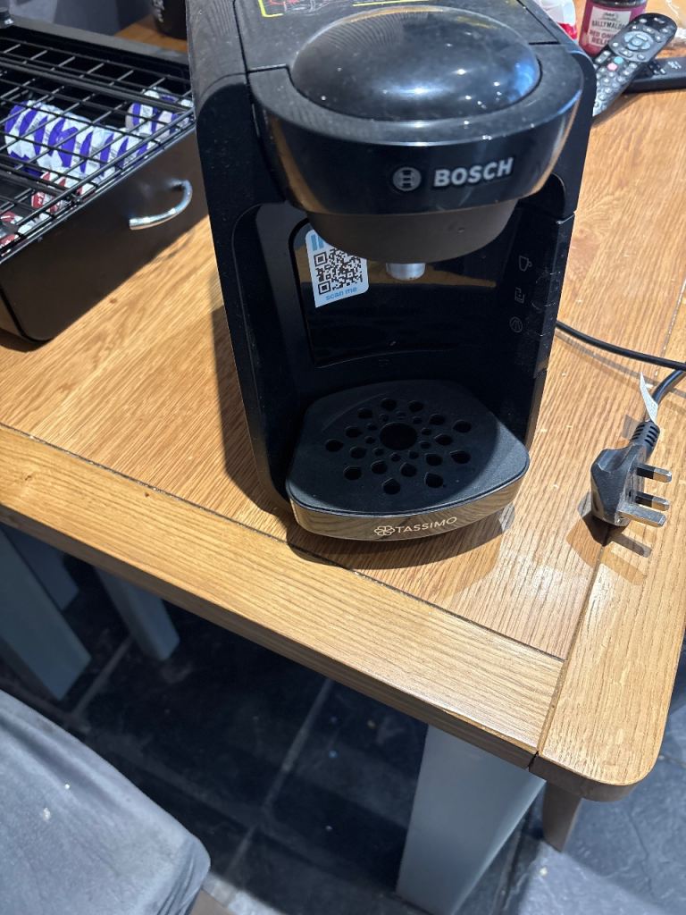 Bosch Tassimo Coffee Machine - Black, Good Condition