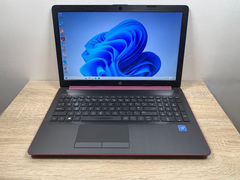 image for HP UltraFast 8GB 256GB SSD Slimline Full HD Laptop, Windows 11, Microsoft Office