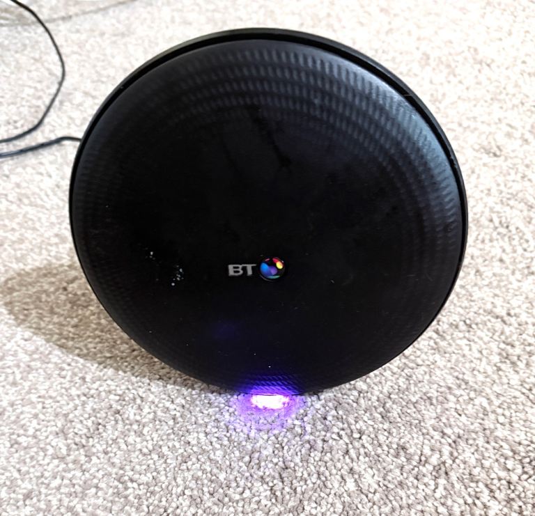 BT Wi-Fi Disc (Whole Home Wi-Fi) – Black, Good Condition