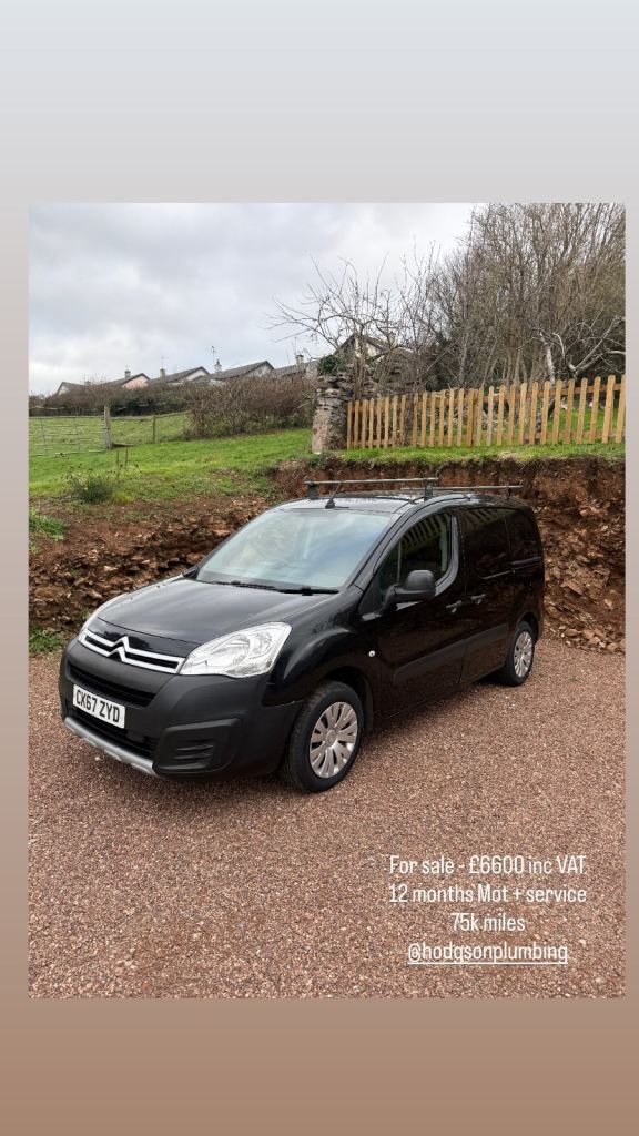 Citroen, BERLINGO, Panel Van, 2018, Manual, 1560 (cc)