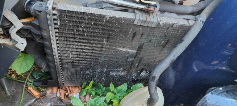 2006 vauxhall Corsa c z12xep coolant radiator and fan