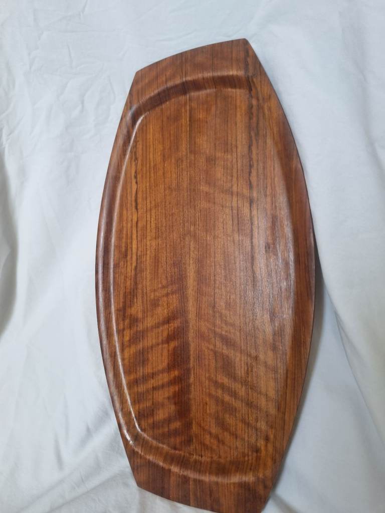 Mid century plywood Danish tray