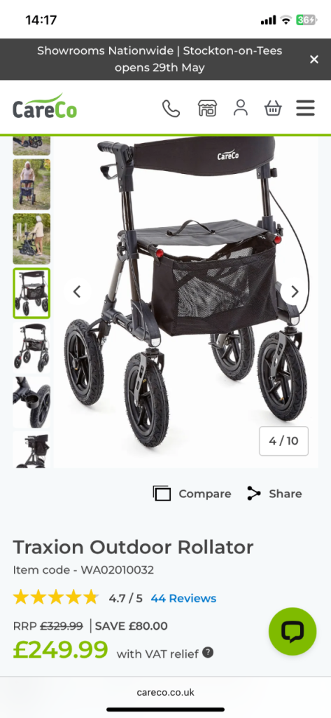 Traxion Mobilty Walker