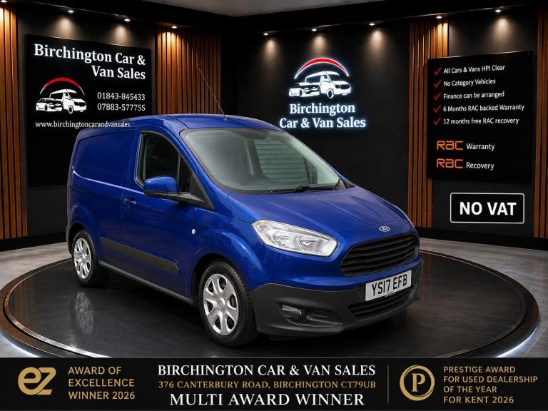 2017 Ford Transit Courier 1.5 TDCi TREND VAN **78931 MILES** VGC LIGHT USE NO VAT S/H 12 MTHS RAC...