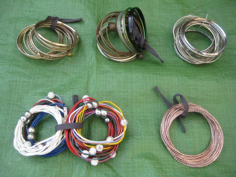 5 Sets of Indian Metal Bangles - £3.00 Each Set