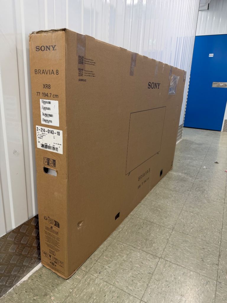 New SONY BRAVIA 8 77 inch OLED 4K HDR AI Google Smart TV - K77XR80PU