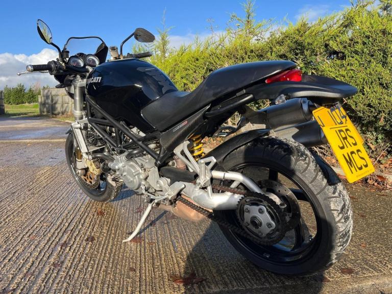 2004 04 DUCATI S4R MONSTER 1000 CLASSIC NAKED 996 S4 R BLACK 11k MILES ONLY