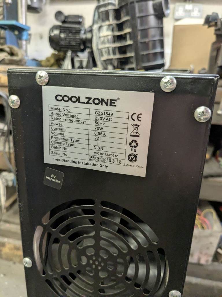 Coolzone Wine Cooler Temperature Controlled 