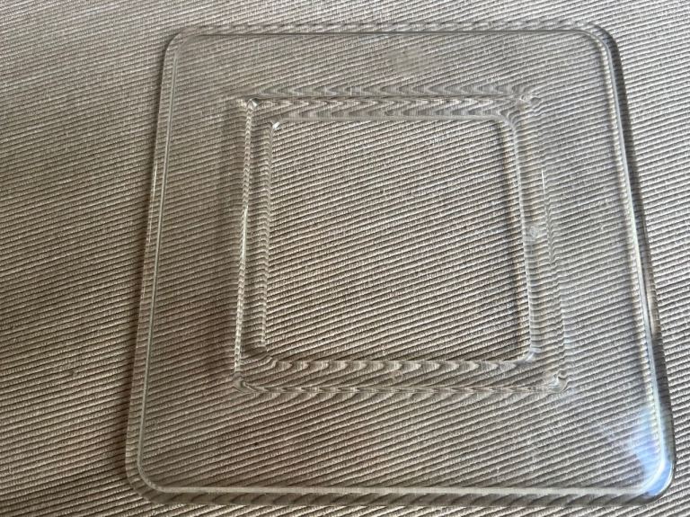 Single Light Switch / Plug Socket Cover Plate Clear Plastic Finger Plate Surround 15cm
