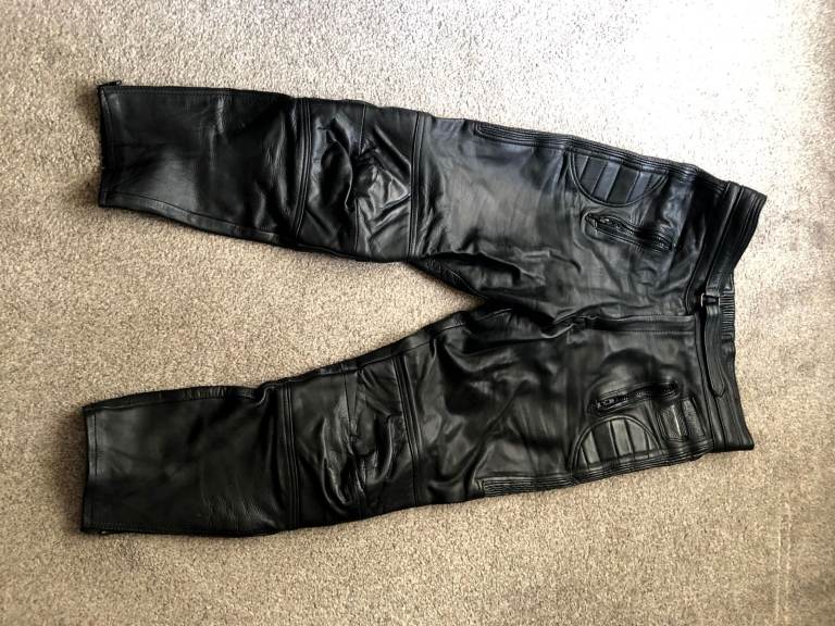 Akito Motorbike leather trousers