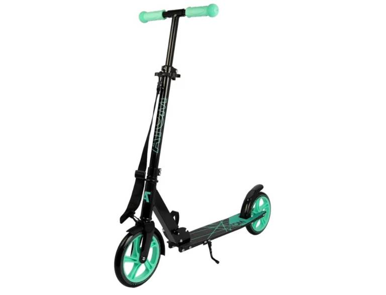 Black and Green Kids Scooter max 100kg  – used 3 time pick up N226EY 