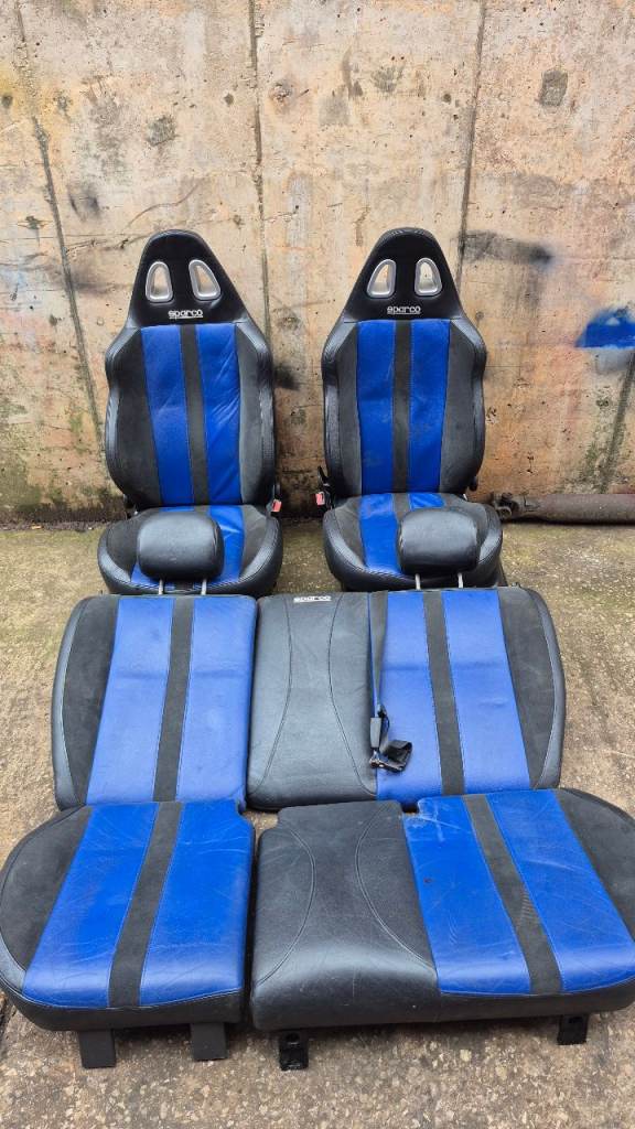 Mk1 focus rs sparco front and rear seats 