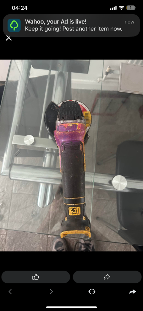 DeWalt Brushless Angle Grinder – Good Working Order