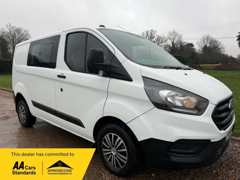 2019 Ford Transit Custom 2.0 EcoBlue 105ps Low Roof D/Cab Leader Van PANEL VAN DIESEL Manual
