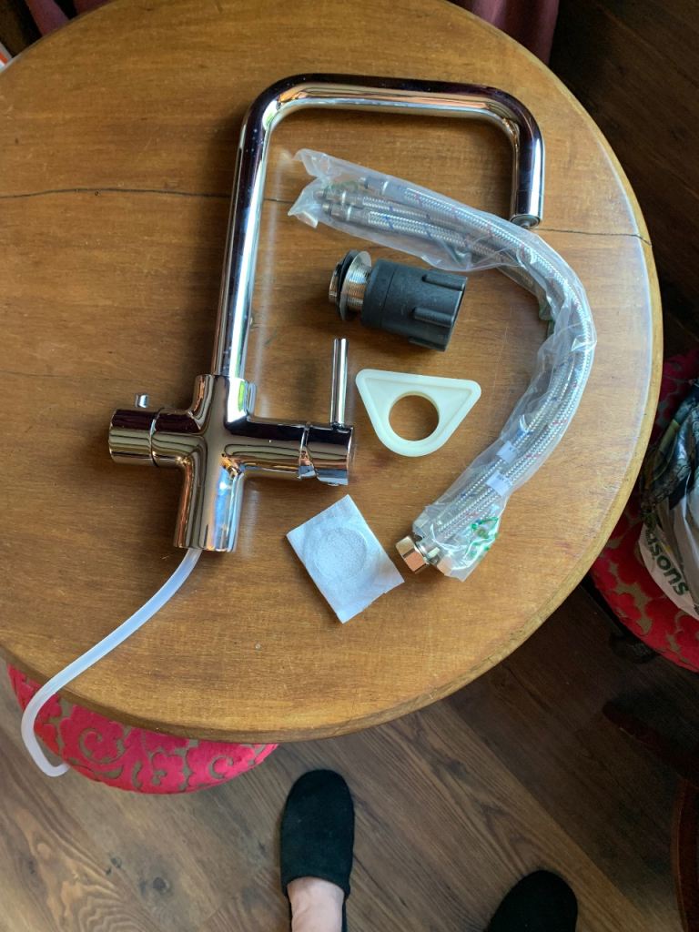 Chrome 3 in 1 hot tap brand new 