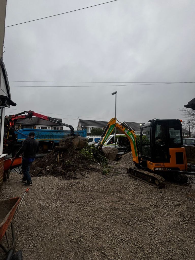 Digger and driver hire