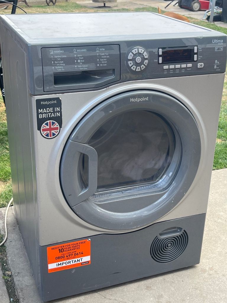 Hotpoint Ultima S-Line 9kg Tumble Dryer price includes Delivery in Lincoln only